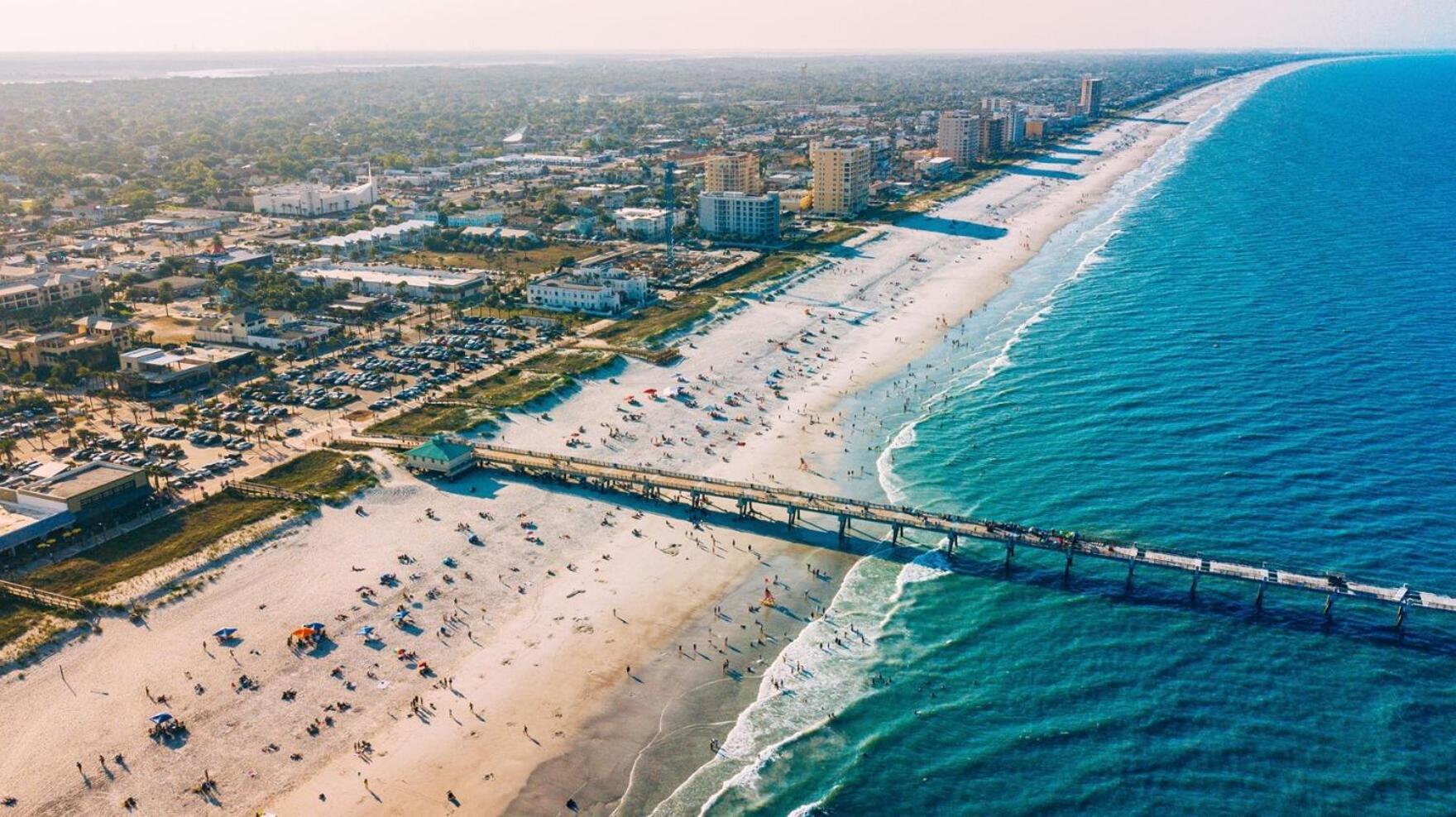 Seas The Day - 4 Blocks To The Beach, Restaurant, And Bar District - Great Deck And Outdoor Space!! Jacksonville Beach Exteriör bild